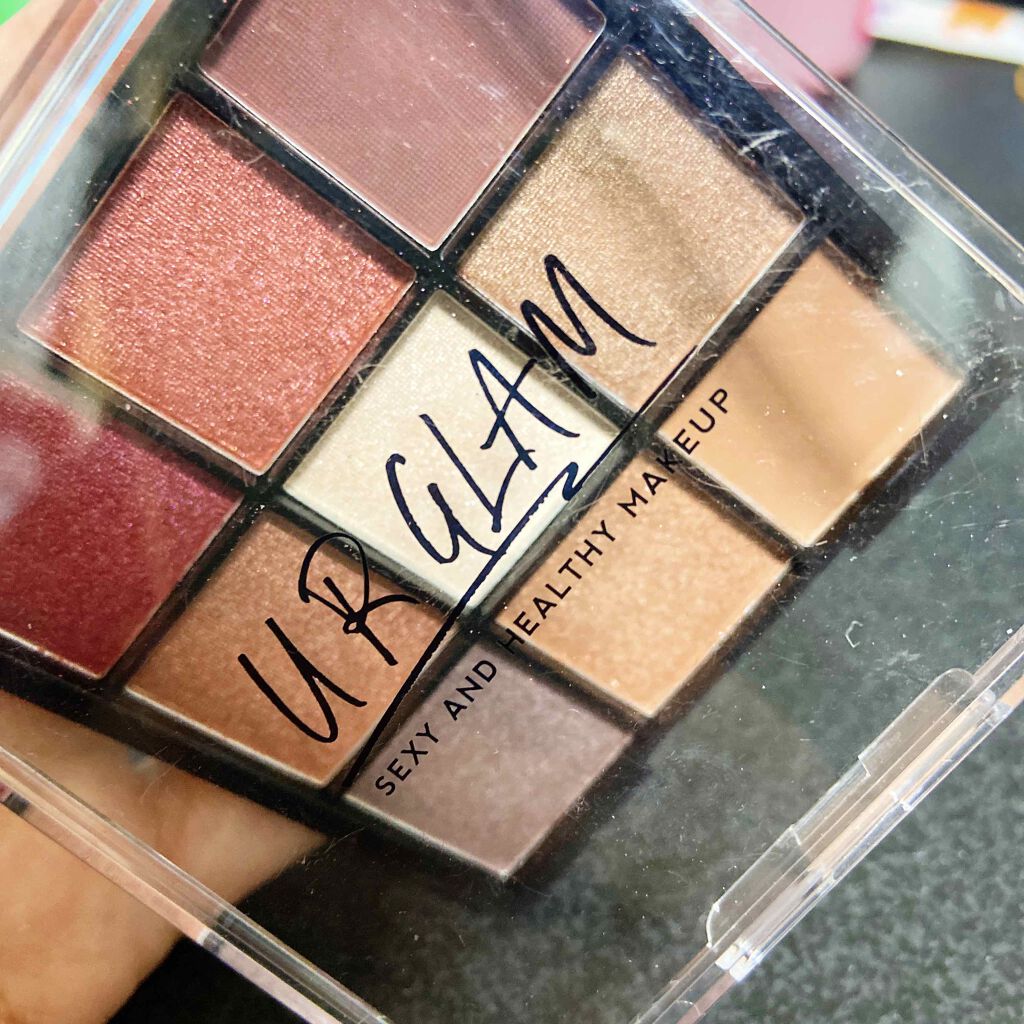 UR GLAM BLOOMING EYE COLOR PALETTE/U R GLAM/アイシャドウパレットを使ったクチコミ(1枚目)