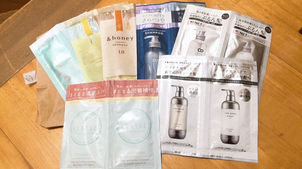ディープモイスト シャンプー1.0/ヘアトリートメント2.0/&honey/市販シャンプーを使ったクチコミ(1枚目)