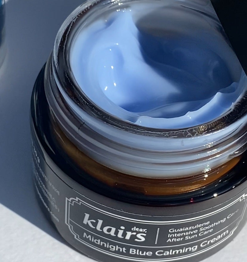 ミッドナイトブルーカーミングクリーム/Klairs/フェイスクリームを使ったクチコミ(1枚目)