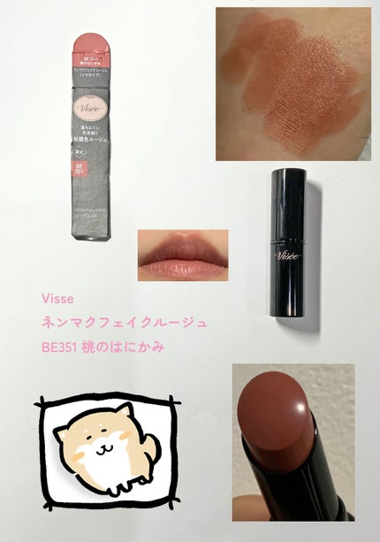 ネンマクフェイク ルージュ/Visée/口紅を使ったクチコミ(1枚目)