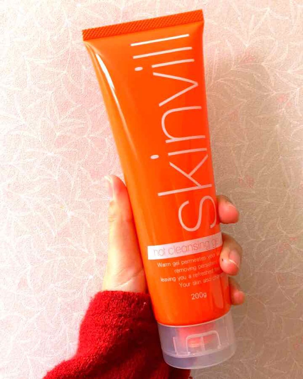 ホットクレンジングジェル(旧)/skinvill/クレンジングジェルを使ったクチコミ（2枚目）