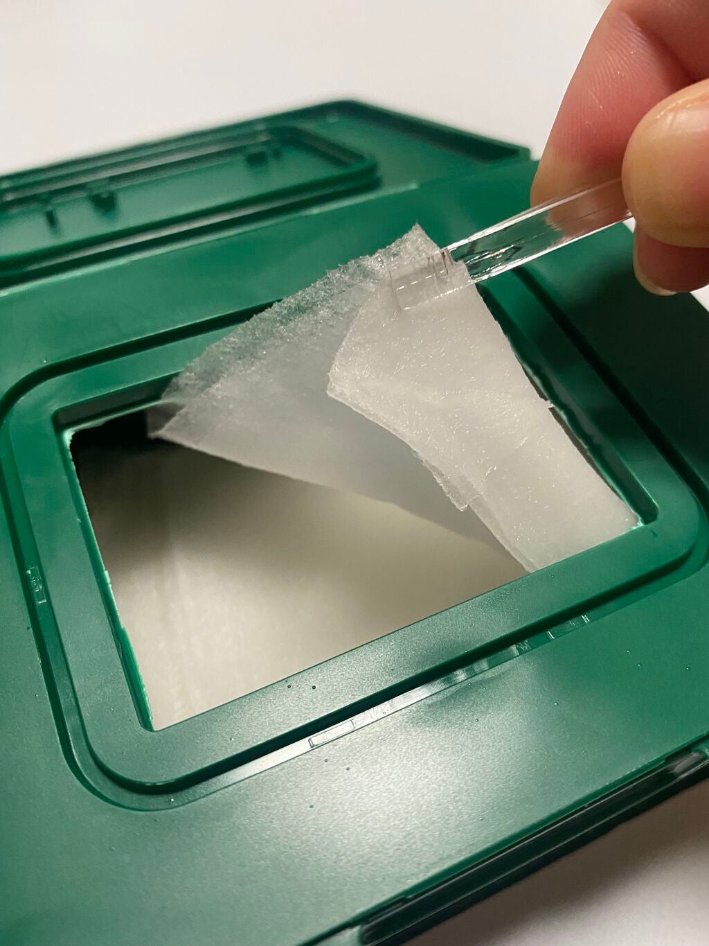 グリーンダーマCICA デイリーシートマスク/ネイチャーリパブリック/シートマスク・パックを使ったクチコミ(4枚目)