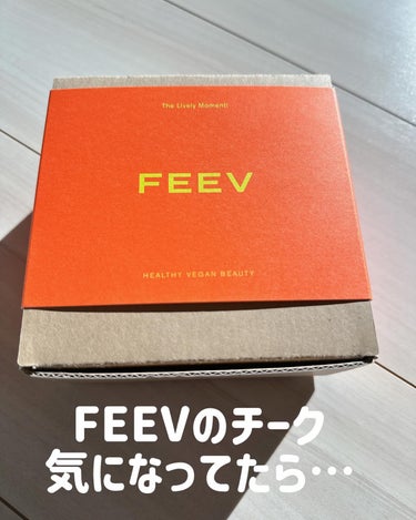 FEEVのチークよく目にするし、とってもいいって聞くからどの色買おうか迷ってたんです🙄

そしたら年末に応募した福袋が当たって、気になってたアイテムお試しできたのでレビューさせてください🩷

私はチーク