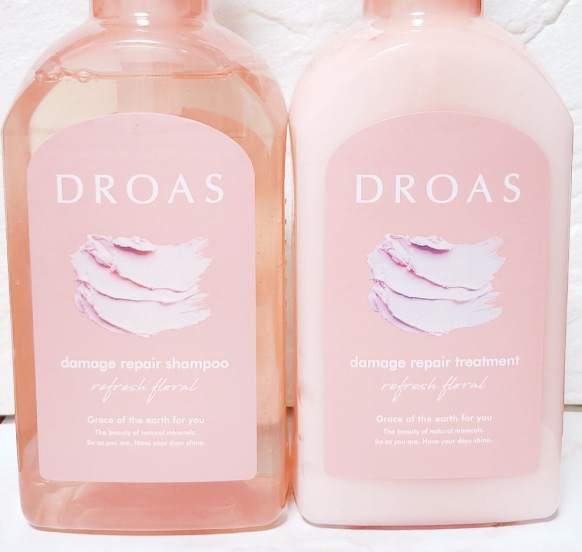 ダメージリペアシャンプー／トリートメント/DROAS/市販シャンプーを使ったクチコミ（1枚目）