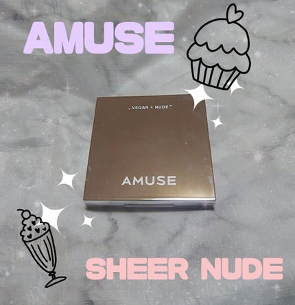 アイ ヴィーガン シアーパレット/AMUSE/アイシャドウパレットを使ったクチコミ(1枚目)