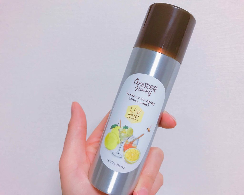 ワンダーハニー アロマUVカットスプレー /VECUA Honey/日焼け止めミスト・スプレーを使ったクチコミ（1枚目）