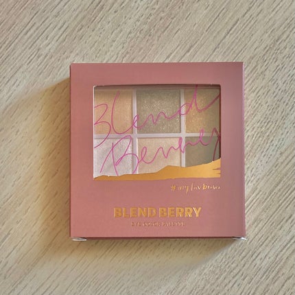 オーラクリエイション/BLEND BERRY/アイシャドウパレットを使ったクチコミ(2枚目)