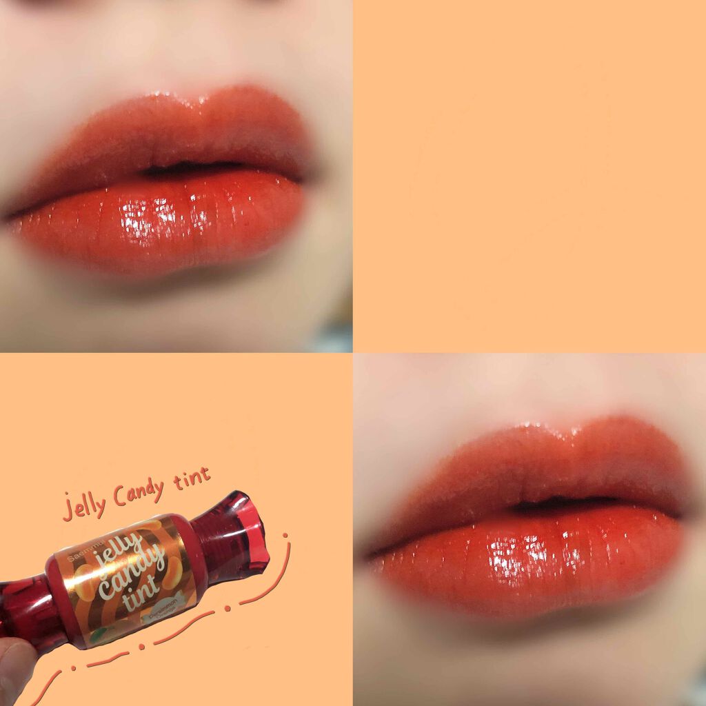 ジェリー キャンディー ティント/the SAEM/リップティントを使ったクチコミ（1枚目）