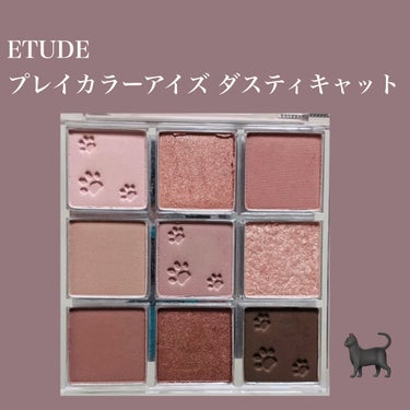 プレイカラーアイズ ダスティキャット/ETUDE/アイシャドウパレットを使ったクチコミ（2枚目）