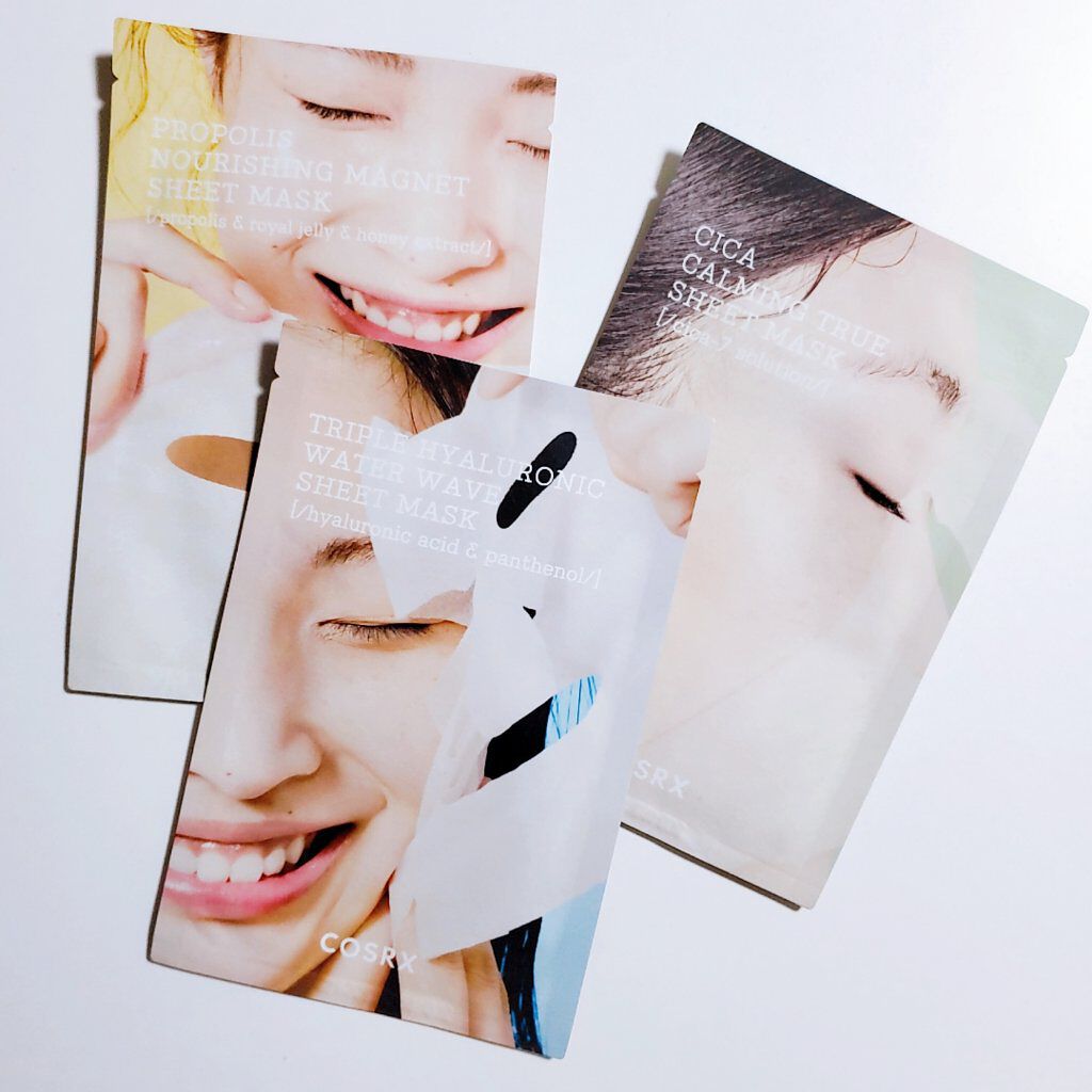 ピュアフィットシカカーミングトゥルーシートマスク /COSRX/シートマスク・パックを使ったクチコミ（1枚目）
