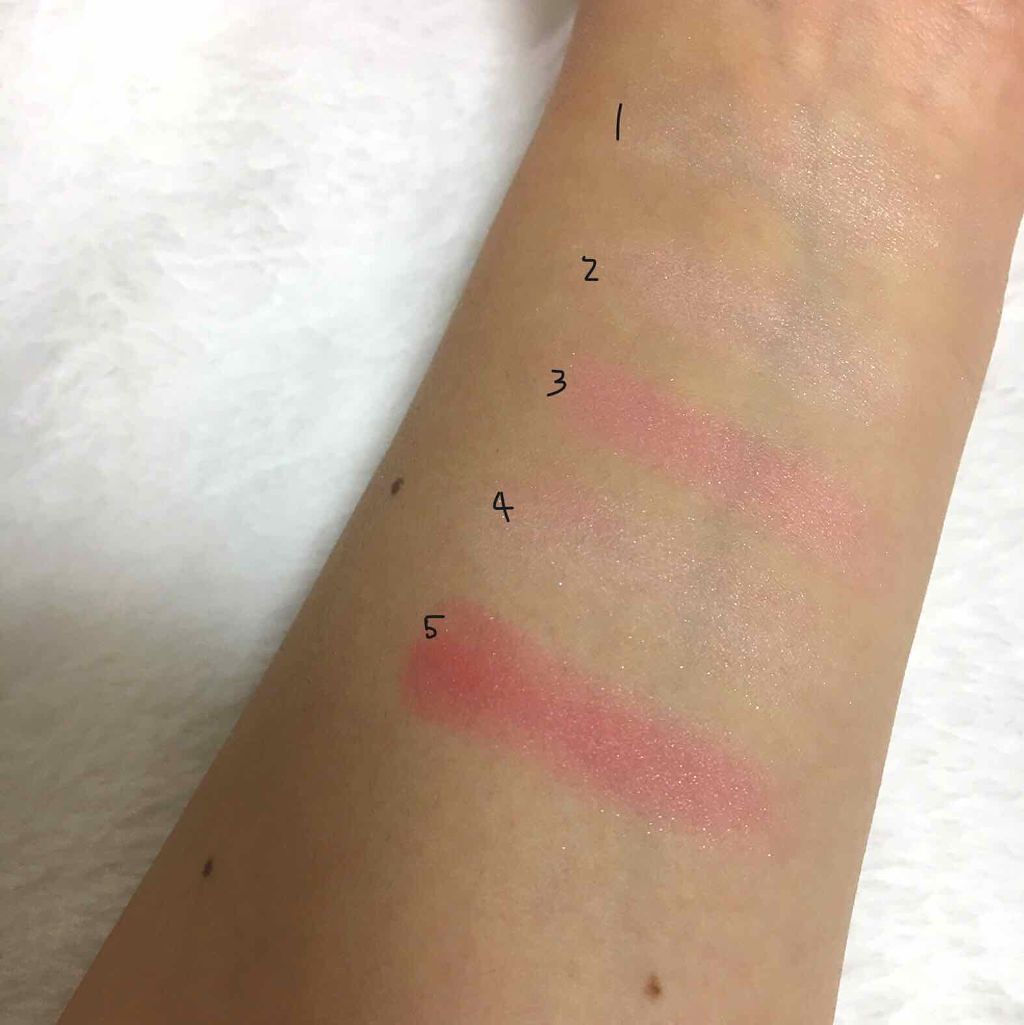 グロウフルールチークス/キャンメイク/パウダーチークを使ったクチコミ(3枚目)