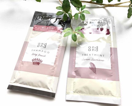 ゆったりと エアリーピーチの香り シャンプー/and and/市販シャンプーを使ったクチコミ(1枚目)