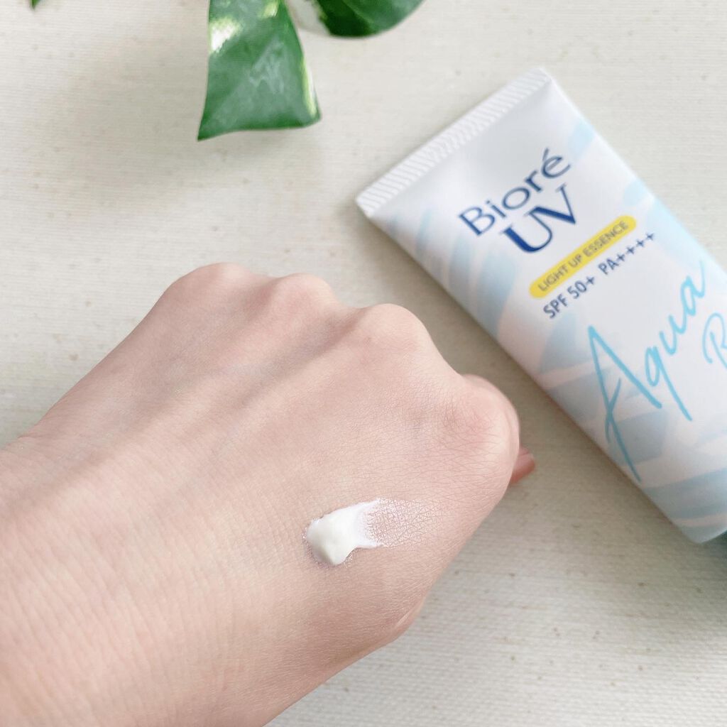 ビオレUV アクアリッチ ライトアップエッセンス/ビオレ/日焼け止めクリームを使ったクチコミ(4枚目)
