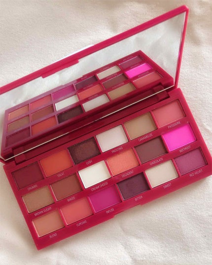 アイラブチョコレート/MAKEUP REVOLUTION/アイシャドウパレットを使ったクチコミ(2枚目)