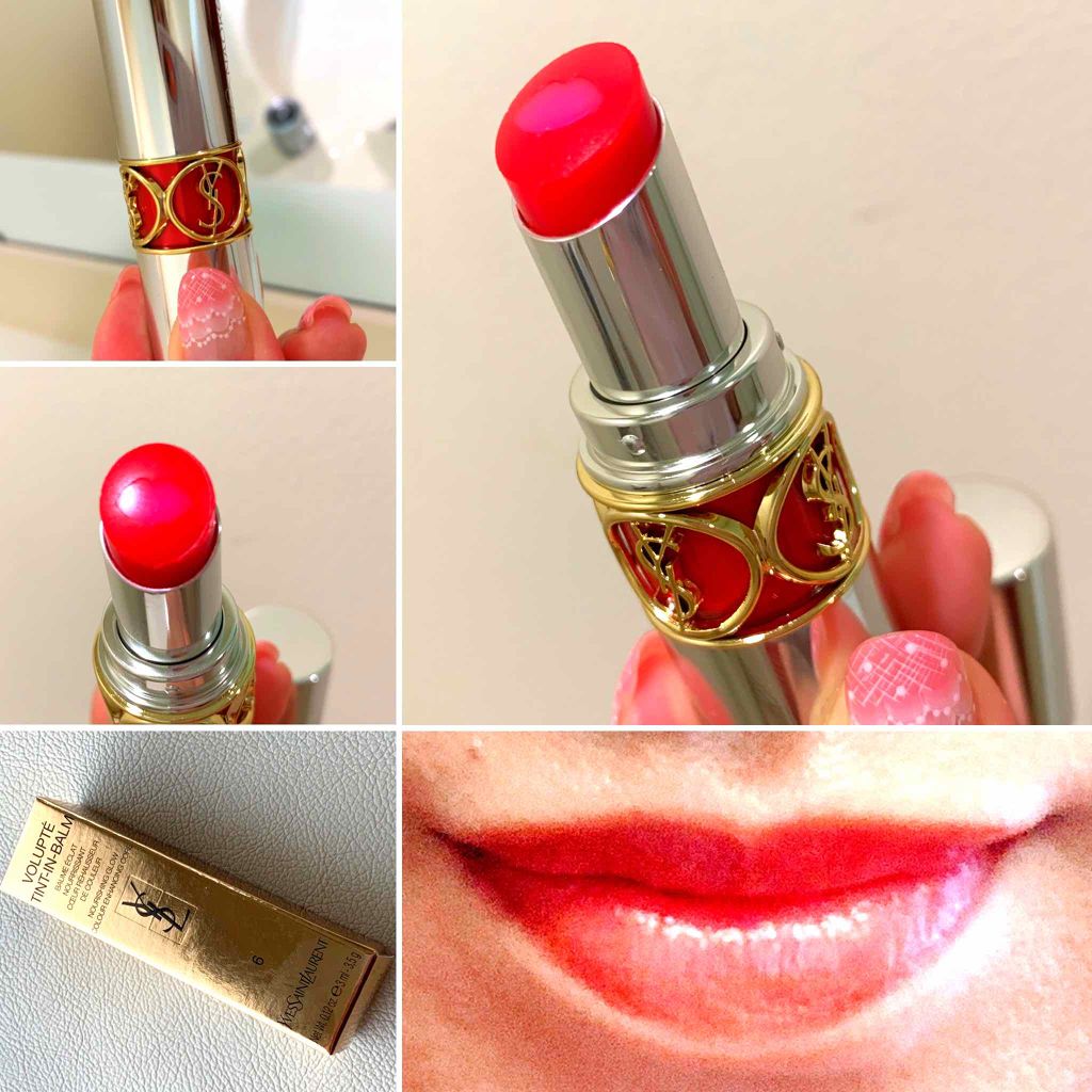 ヴォリュプテ ティントインバーム/YVES SAINT LAURENT BEAUTE/口紅を使ったクチコミ(1枚目)