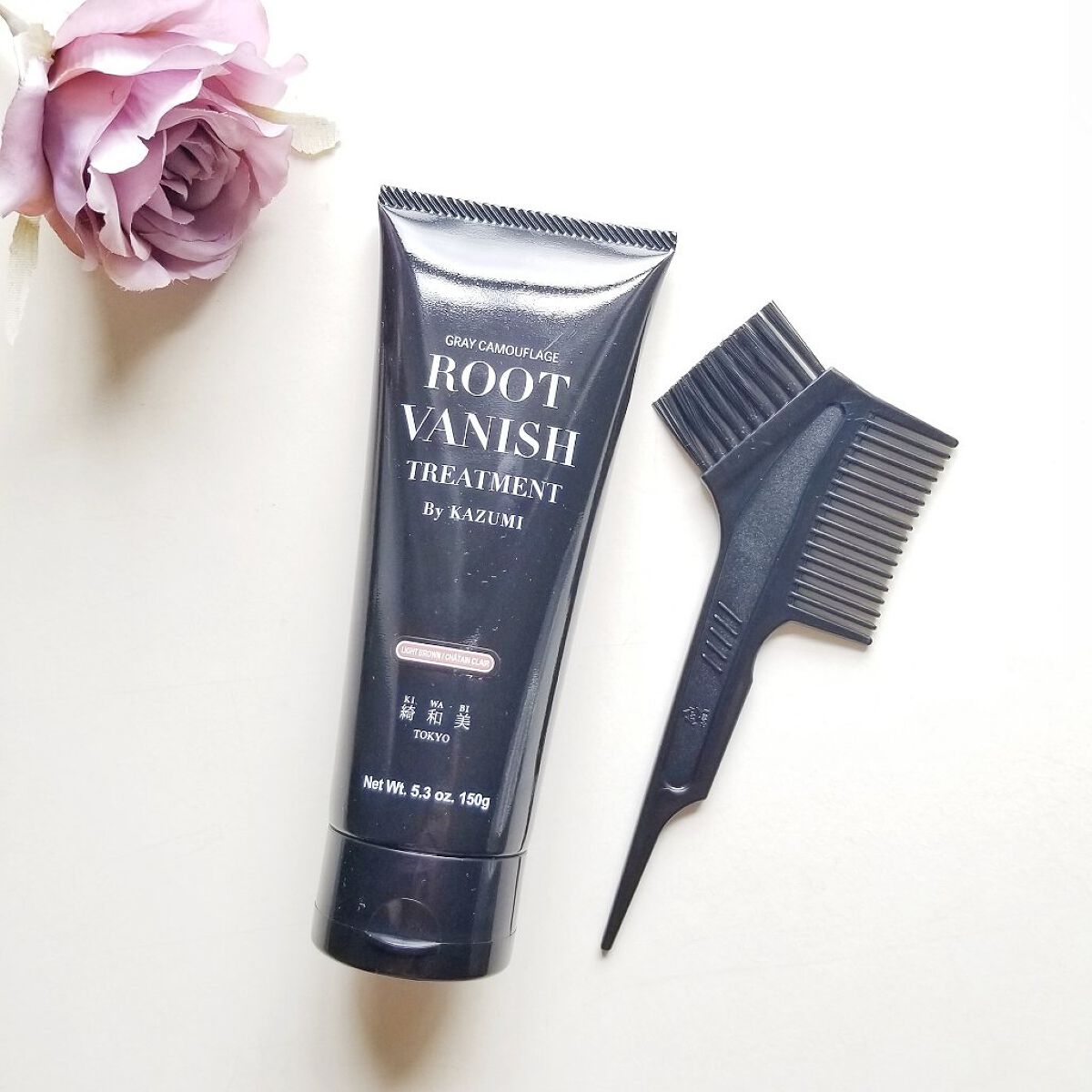 ROOT VANISH 白髪染めカラーシャンプー/ トリートメント/綺和美/市販シャンプーを使ったクチコミ(1枚目)