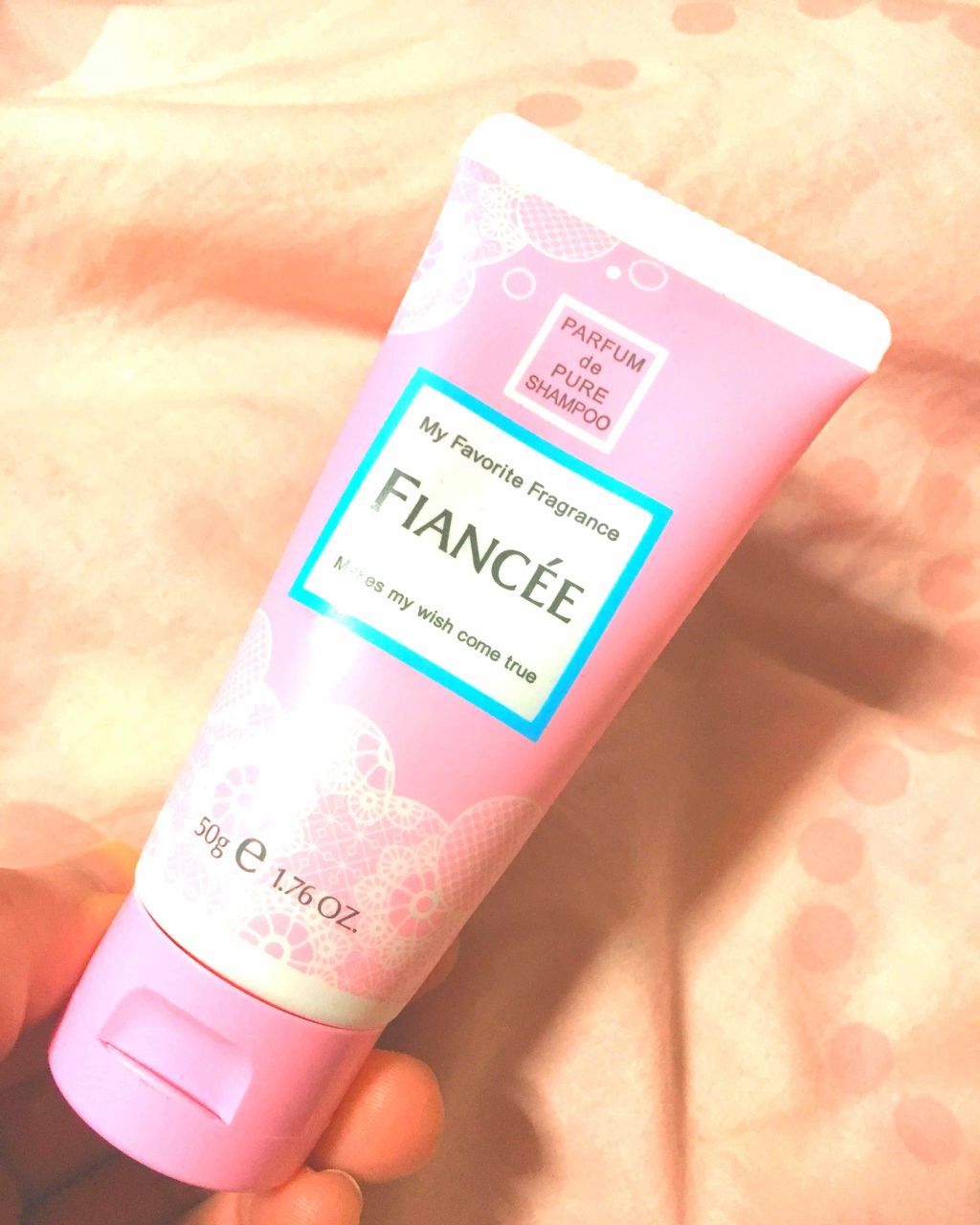 ハンドクリーム ピュアシャンプーの香り/フィアンセ/ハンドクリームを使ったクチコミ(1枚目)