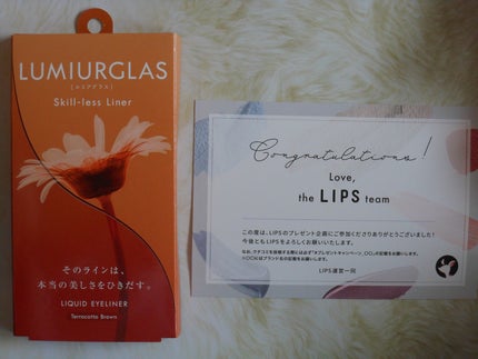 スキルレスライナー/LUMIURGLAS/リキッドアイライナーを使ったクチコミ(1枚目)