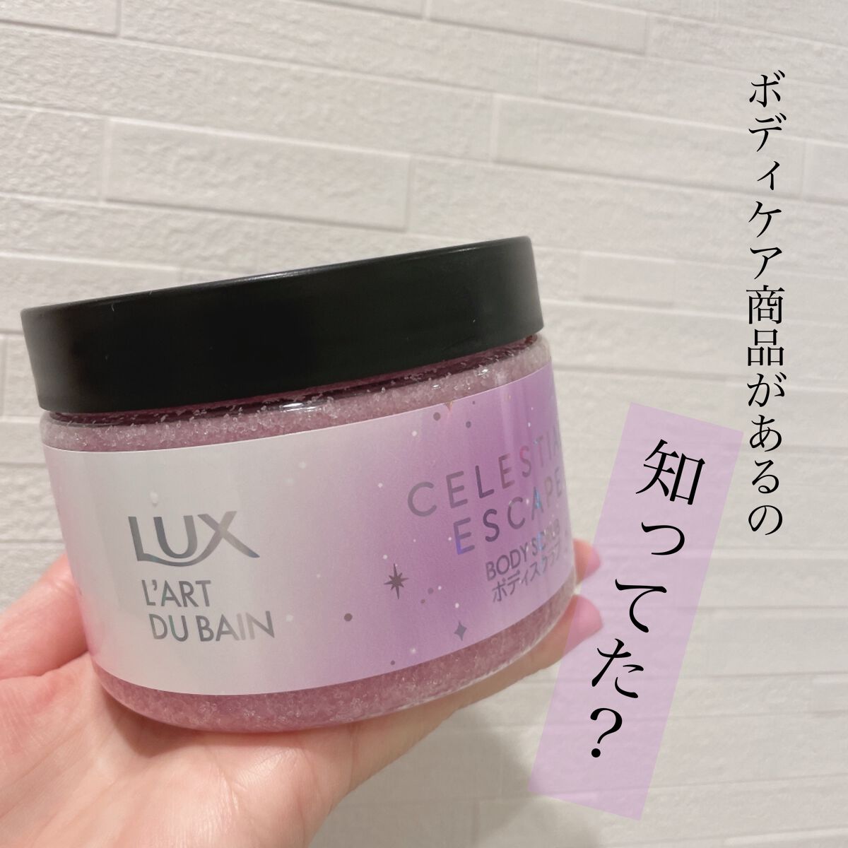 セレスティアルエスケープ ボディスクラブ		/LUX/ボディスクラブを使ったクチコミ(1枚目)