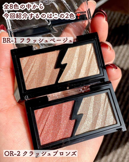 エレクトリックショックアイズ /KATE/アイシャドウパレットを使ったクチコミ(5枚目)