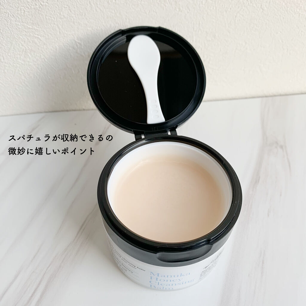 マヌカハニー クレンジングバーム/アピセラピーコスメティクス/クレンジングバームを使ったクチコミ（2枚目）