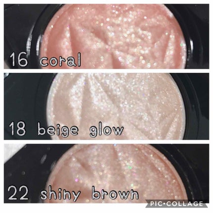 プリズム エアー シャドウ 18 BEIGE GLOW/CLIO/単色アイシャドウを使ったクチコミ(2枚目)