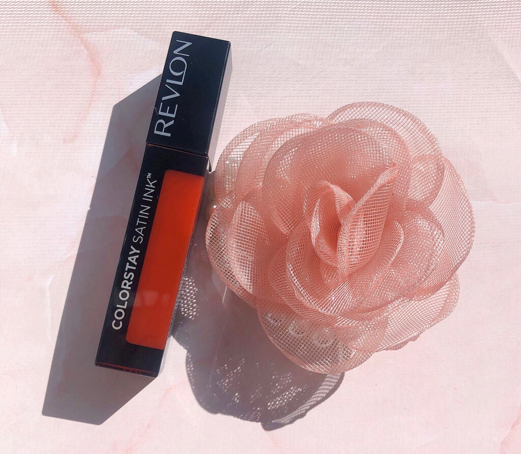 カラーステイ サテン インク/REVLON/口紅を使ったクチコミ(5枚目)