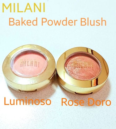 BAKED POWDER BLUSH/Milani Cosmetics/パウダーチークを使ったクチコミ（1枚目）