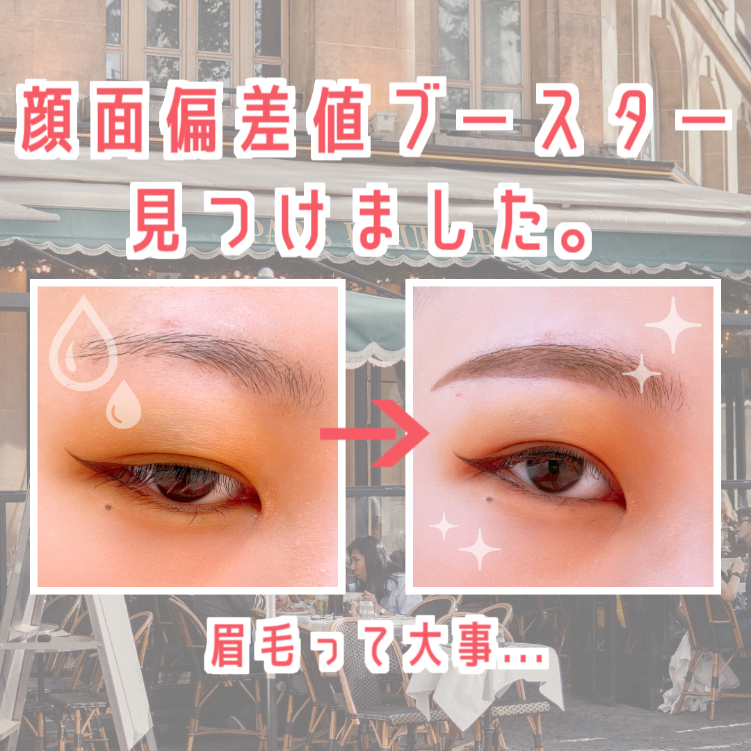アイブロウテンプレート/セリア/その他アイブロウを使ったクチコミ（1枚目）