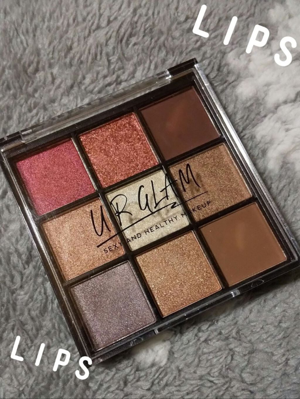 UR GLAM BLOOMING EYE COLOR PALETTE/U R GLAM/アイシャドウパレットを使ったクチコミ(1枚目)