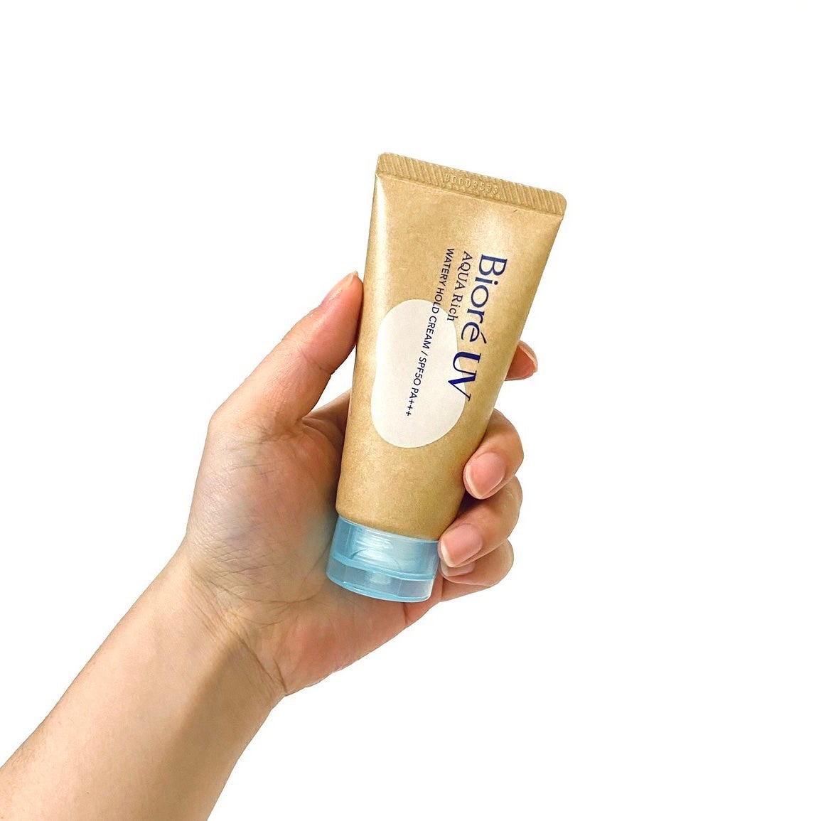 ビオレUV アクアリッチ ウォータリーホールドクリーム(水肌記憶UV)/ビオレ/日焼け止めクリームを使ったクチコミ(2枚目)