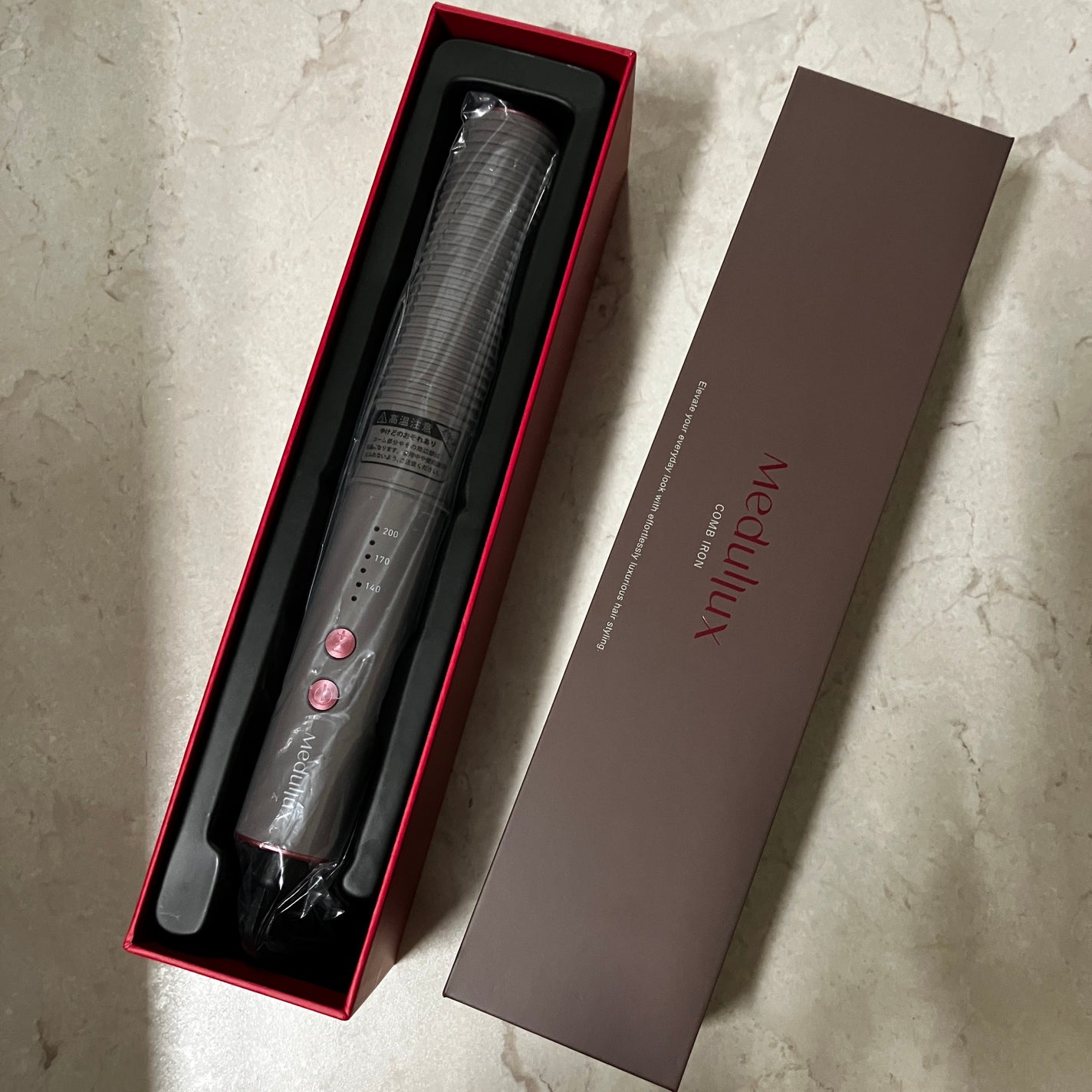 Comb Iron/Medullux/その他ヘアアイロンを使ったクチコミ(2枚目)