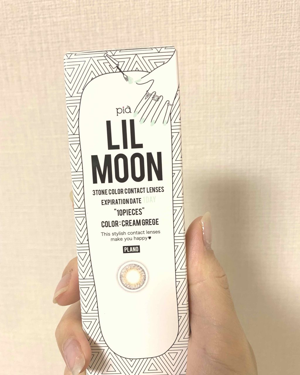 LIL MOON 1day/LILMOON/ワンデー（１DAY）カラコンを使ったクチコミ（1枚目）