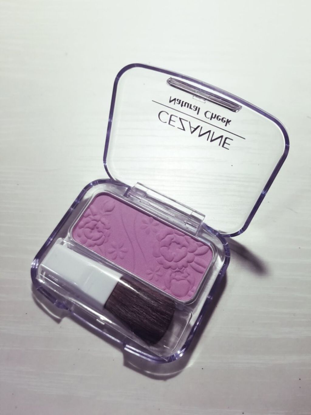 ナチュラル チークN/CEZANNE/パウダーチークを使ったクチコミ（1枚目）