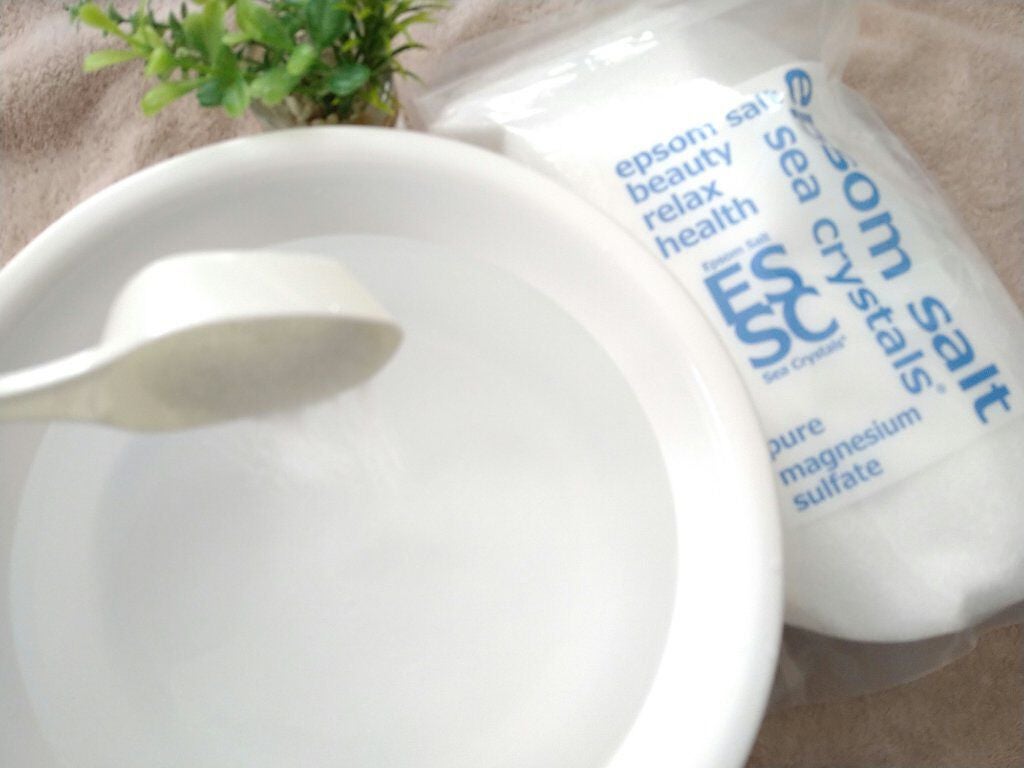 シークリスタルス エプソムソルト オリジナル/sea crystals/無機塩系入浴剤を使ったクチコミ(4枚目)