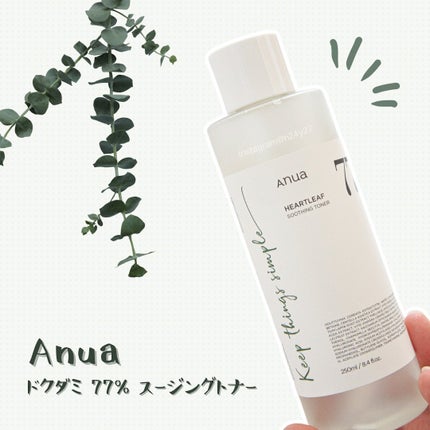 ドクダミ 77 スージングトナー/Anua/化粧水を使ったクチコミ(1枚目)