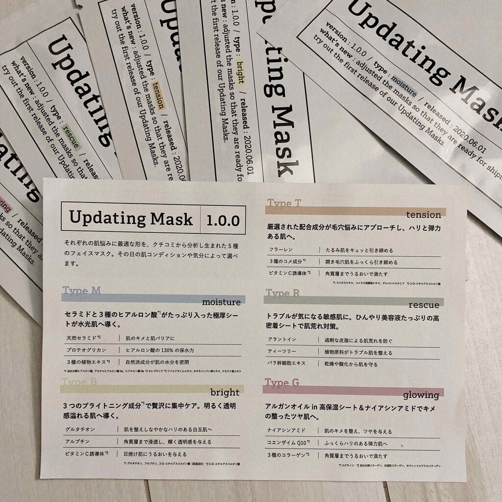 Updating Mask 1.0.0 5ã¿ã€ãã»ãã 1ã»ãã5æå
¥ã/meol/ã·ãŒããã¹ã¯ã»ããã¯ã䜿ã£ãã¯ãã³ãïŒ2æç®ïŒ