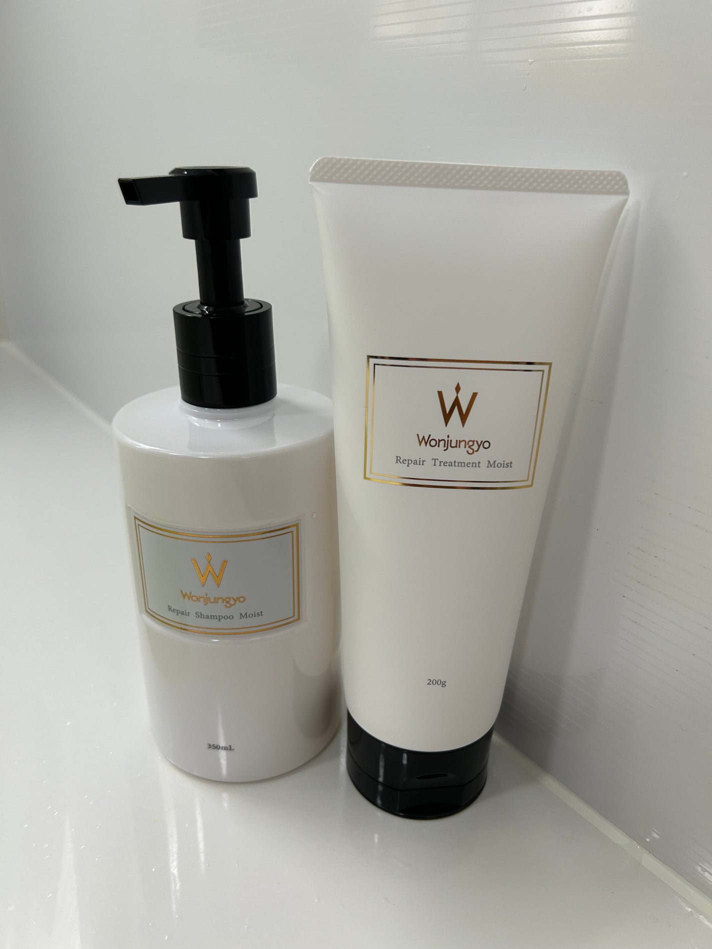 ウォンジョンヨ リペアシャンプー モイスト/リペアトリートメント モイスト/Wonjungyo/市販シャンプーを使ったクチコミ(1枚目)