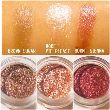 SHIMMER EYE GLAZE BROWN SUGAR/Kylie Cosmetics/シングルアイシャドウを使ったクチコミ（3枚目）