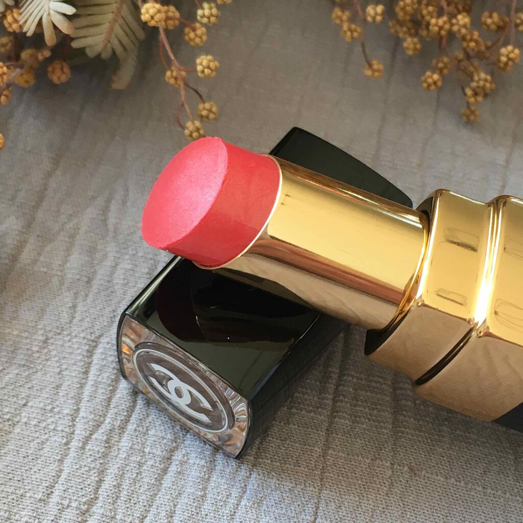 ルージュ ココ フラッシュ 132 フラッシュド/CHANEL/口紅を使ったクチコミ（3枚目）