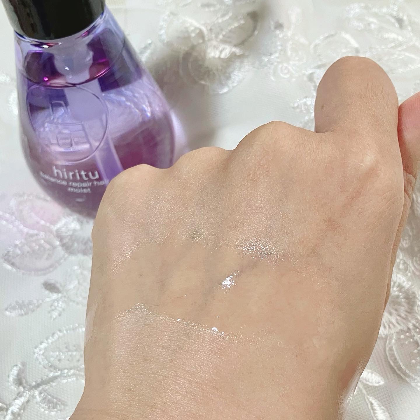 バランスリペアヘアオイル モイスト/hiritu/ヘアオイルを使ったクチコミ（2枚目）