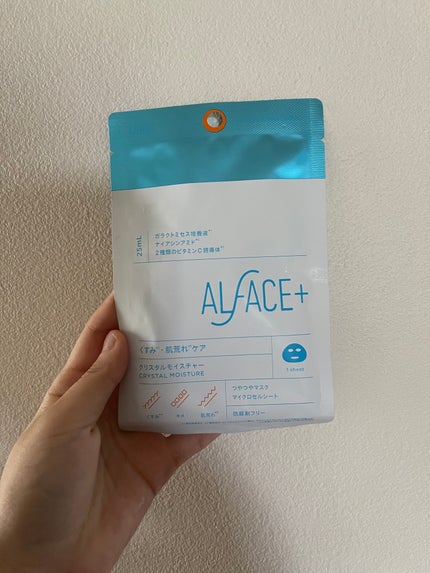 クリスタルモイスチャーマスク/ALFACE+/シートマスク・パックを使ったクチコミ(1枚目)