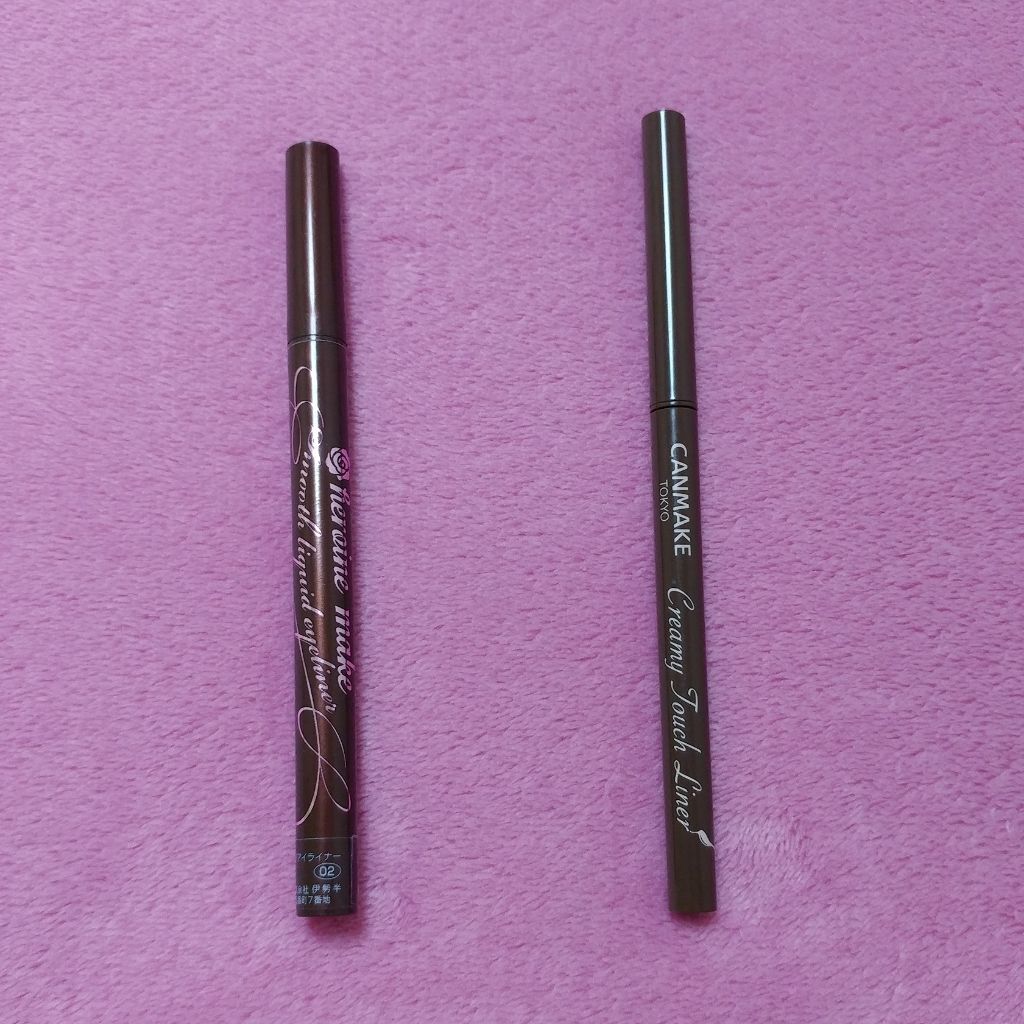 スムースリキッドアイライナー スーパーキープ/ヒロインメイク/リキッドアイライナーを使ったクチコミ(1枚目)