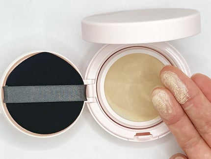 アクアリー スキンウェア カバー/ESPRIQUE/クッションファンデーションを使ったクチコミ(4枚目)