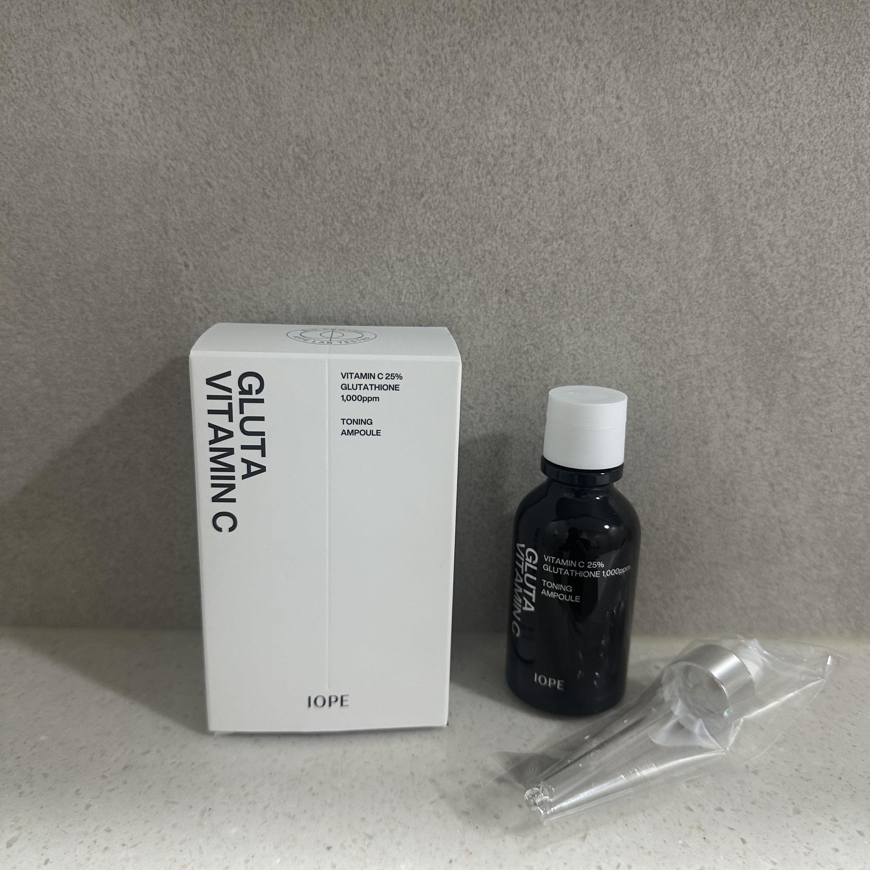 グルタ ビタミンC トーニング アンプル/IOPE/美容液を使ったクチコミ（2枚目）