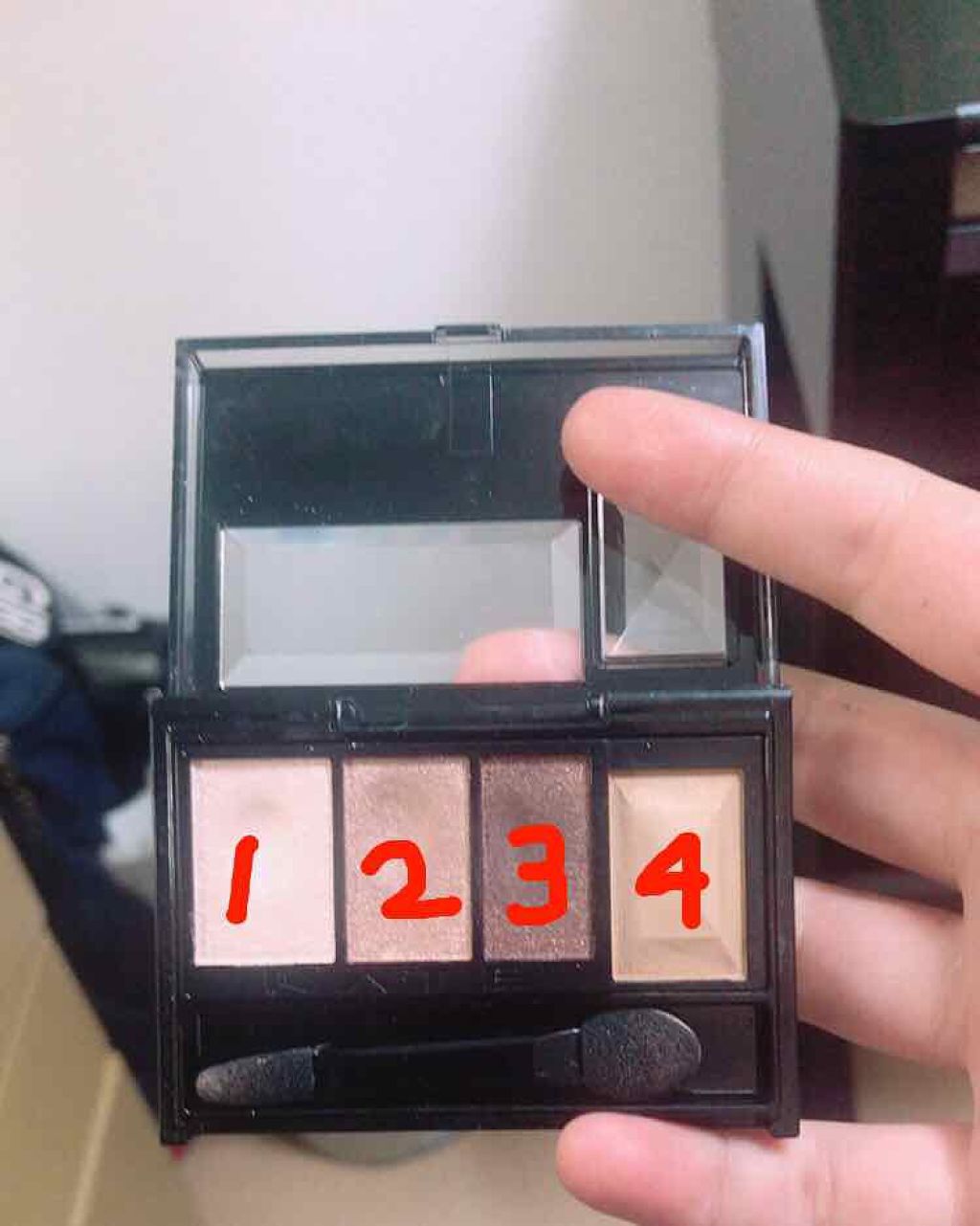 ブラウンシェードアイズ/KATE/アイシャドウパレットを使ったクチコミ(1枚目)