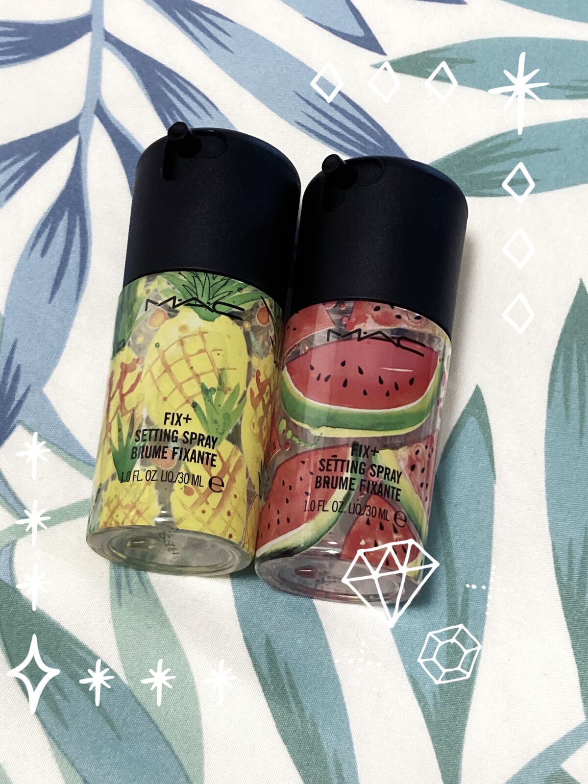 ミニ フィックス+ トロピカル センツ ×3/M・A・C/ミスト状化粧水を使ったクチコミ（1枚目）