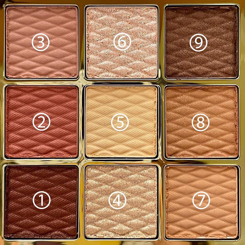 ソフトクレイビームアイシャドウパレット/AMIOK/ジェル・クリームアイシャドウを使ったクチコミ(3枚目)