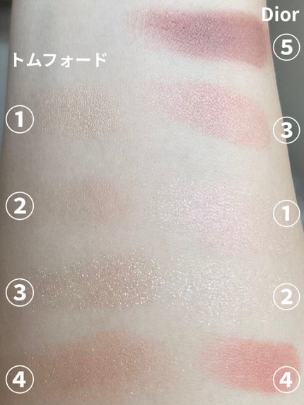 ソレイユ アイ カラー クォード/TOM FORD BEAUTY/アイシャドウパレットを使ったクチコミ(4枚目)