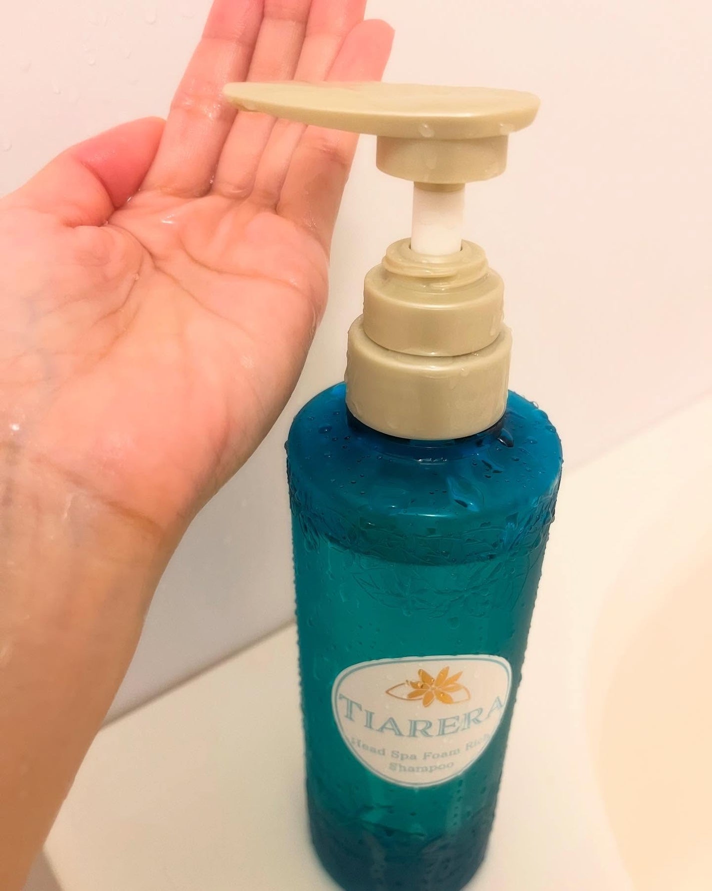 ヘッドスパフォームリッチシャンプー/ディープスパリペアトリートメント/TIARERA/市販シャンプーを使ったクチコミ(2枚目)